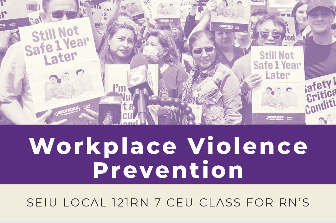 Workplace Violence Prevention Class